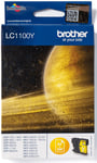 Genuine Brother LC1100Y Yellow Ink Jet Printer Cartridge LC-1100Y RRP £11.98