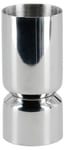 Clas Ohlson Jigger mätglas drinkmått 3 och 6 cl, rostfritt
