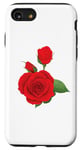 Coque pour iPhone SE (2020) / 7 / 8 Rose rouge