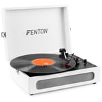 Fenton RP118F retro skivspelare med Bluetooth in/ut och USB - Beige, Fenton retro skivspelare med bluetooth