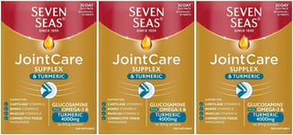 180 x Seven Seas Joint Care Supplex Turmeric 4000mg & Omega-3 Tablets & Capsules