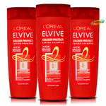 Loreal Elvive Shampoo Colour Protect 400ml x 3