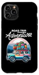 Coque pour iPhone 11 Pro Road Trip Adventure Travel Outdoor Vacances Cross Country