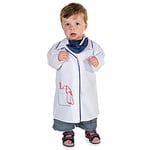 Pretend to Bee Doctor/Medic Fancy Dress Costume Kids with Surgical Mask, White, 5-7 Years