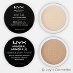 2 NYX Mineral Finishing powder Full Set "MFP01 & MFP02" Joy's cosmetics