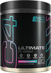 C4 Ultimate Pre Workout Powder Cosmic Rainbow 20 Servings, 40 If Single Scooped