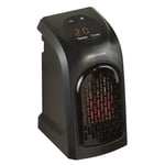 Albert Austin 400W Mini Electric Heater, Digital Small Plug In Heater for Home and Office, Portable Heater, Accessories Low Energy