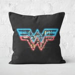 Wonder Woman 1984 Screens Square Cushion - 60x60cm - Soft Touch