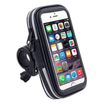 Jlyifan Premium Touch Screen Bike Mount Waterproof Phone GPS Holder Case for Samsung Galaxy S21+ S21 FE S10 Plus M31 M30 M20 A51 LG V50 ThinQ Q9 Motorola Moto G7 Plus Z4 Play G8 Power Huawei P40