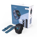 Fitbit Versa 4 Bundle (avec Bracelet de Sport) Fitness Smartwatch avec GPS intégré et autonomie de la Batterie jusqu'à 6 Jours – Compatible avec Android et iOS.
