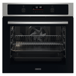 Zanussi ZOPNA7XN Multifunction oven with pyrolytic cleaning and AirFry function, 9 functions. White LEDs, Stainless steel