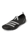 adidas Unisex Terrex Jawpaw Slip-On Heat.RDY Water Shoes Sandals, Core Black/Cloud White/Silver, 7 UK