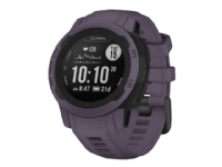 Garmin Instinct 2S - 40 mm - djup orkidé - sportklocka med band - silikon - handledsstorlek: 112-180 mm - monokrom - 32 MB - Bluetooth, ANT+ - 42 g