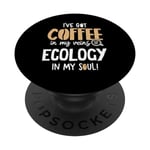 Graphique écologique pour les amateurs de café – In My Veins & Soul PopSockets PopGrip Interchangeable