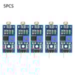 CONNOR Lot de 5 modules de capteurs photosensibles de detection d'intensite lumineuse numerique pour Arduino Smart Car Robot