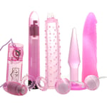 Mystic Treasures Collection Couples Kit With Vibrator, Butt Plug And More