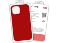 Mysafe Mysafe Samsung Galaxy M51 Silikon Etule Röd Pocket