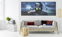 Komar Star Wars 002-DVD1 Papier peint photo non tissé Motif Deathtrooper, 250 x 100 cm (largeur x hauteur) 1 bande, avec colle incluse Multicolore