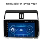XXRUG Car Stereo Android GPS Navigation system for Toyota Prado 2018 Radio DVD Player AUX USB Mirror Link Steering Wheel Control Canbus Sat Nav