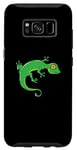 Coque pour Galaxy S8 Gecko vert