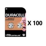 DURACELL CR2032 Pack of 2 (200 Batteries)  Whole Sale Price
