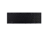 HP - Erstatningstastatur for bærbar PC - bakbelysning - Dansk - for ZBook 15 G3, 15 G4, 17 G3, 17 G4