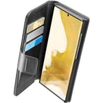 cellularline - Book Agenda - Galaxy S23 Ultra - Étui à Rabat avec Fermeture magnétique - Élégance et fonctionnalité dans Une Seule Solution - Noir