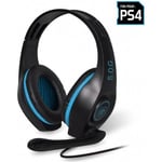 Micro-Casque Gamer PRO-SH5 - Noir et Bleu - PS4