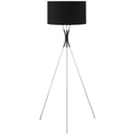 Tripod Floor Lamp Free Standing Light Metal Frame & E27 Base