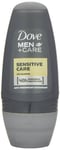 Dove Men+Care Sensitive Roll-On Anti-Perspirant Deodorant 50 ml