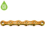 KMC X11EL Ti-N Gold Pre-waxed Chain - 11 Speed / Waxed