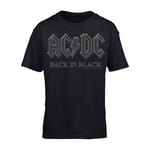 AC/DC - BACK IN BLACK BLACK T-Shirt Small
