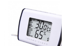Alecto WS-100, Vit, Inomhushygrometer, Inomhustermometer, Utomhustermometer, Termometer, hygrometer, Termometer, 25 - 95%, -10 - 60 ° C