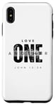 Coque pour iPhone XS Max Love One Another John 13:34 Citation du verset de la Bible chrétienne