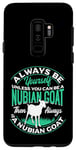 Coque pour Galaxy S9+ Nourriture en peluche pour chèvre nubienne