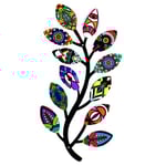 Blomma Blommor Väggdekor Trädgård prydnad 32,5x16,5x0,8cm  - 1