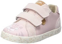 Geox Baby B Kilwi Girl Sneaker, Lt Rose White, 3.5 UK Child
