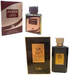 2 x OUD Aswad, Amber OUD Women's Perfume EDP for her Ladies Fragrance 100ml each
