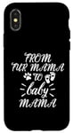 iPhone X/XS From Fur Mama To Baby Mom Dog Cat Owner New Mom Pregnant Case