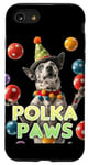 Coque pour iPhone SE (2020) / 7 / 8 Blue Heeler Jouet de jongleur pour chien de bétail australien Motif pattes
