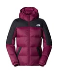 The North Face Diablo Down Hoodie W Boysenberry/TNF Black (Storlek M)