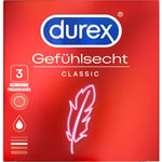 Durex Lust & Liebe Condoms Luonnollisen tuntuinen 8 Stk.