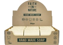 Faith in Nature Natural Grapefruit Hand Soap Bar Box Set, Invigorating, Vegan & 