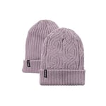 Burton Women's Recycled Reversible Beanie Hat, Elderberry, One Size UK