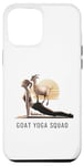 iPhone 12 Pro Max Funny Goat Yoga Squad Warrior Plank Pose For Goat Yoga Case