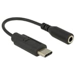 DeLock 65842 Audio-adapter USB Type-C hane till stereokontakt hona 14