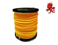 Nylon String Trimmer Line Spare Thread 20m/7Kant/2,4mm For Brush Cutter Grass Trimmer From Stihl Dolmar Husqvarna Solo Einhell Makita Etc