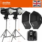 2*Godox SK300II Studio Flash+95cm softbox with bowens mount+light stand +X1T Kit
