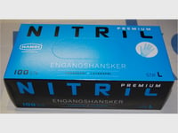 Handi Nitril + engangshansker