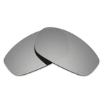Hawkry Polarized Replacement Lense for-Oakley Split Jacket Silver Titanium